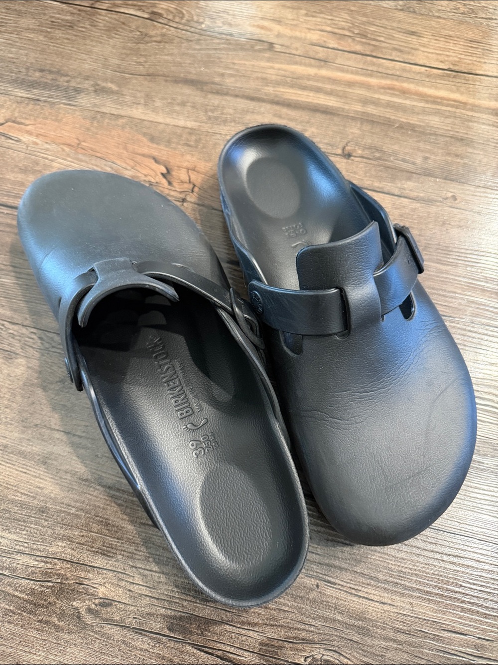 Birkenstock Rubber Black EVA Slip-On Clog for women